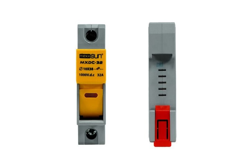 DC Sigorta + Sigorta Yuvası (32A 1000V) - 12 adet