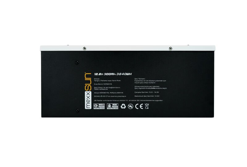 MEXXSUN Lityum Akü 12,8V 300Ah (LiFePo4) 3840Wh