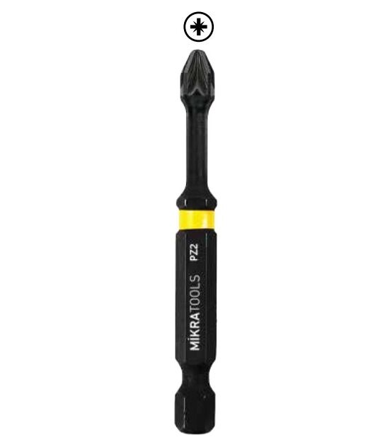 Mikratools Torsion Bits Uç-Ucu Yıldız Pz2x75mm