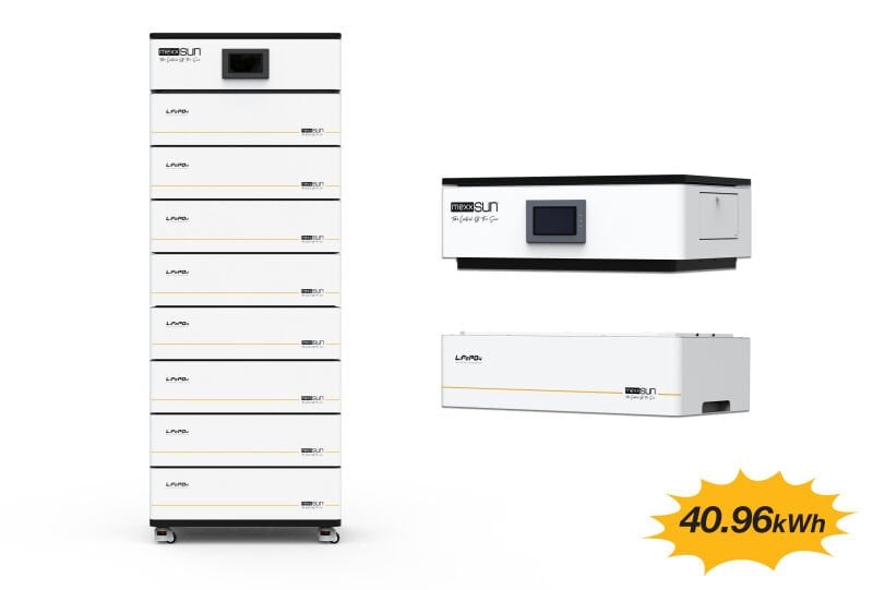 MEXXSUN Yüksek Voltaj Lityum Akü 40.96 kWh