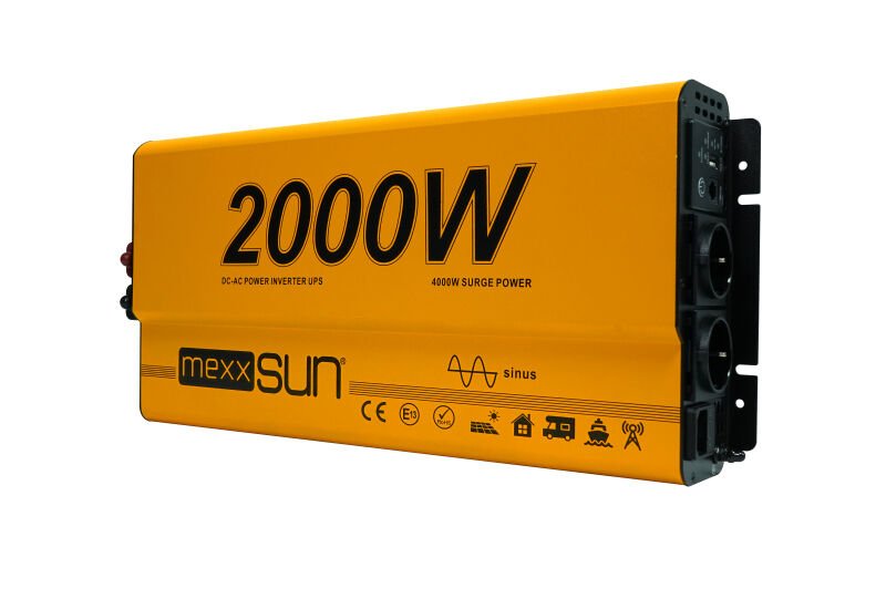 Tam Sinüs UPS (Remote Ekran) 12V 2000W
