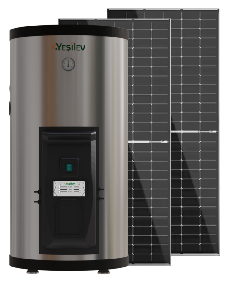 Yeşil Ev SOLAR Güneş paneli ile çalışan su ısıtıcı SUNBOİL SUNBUFFER 200 Litre(Fiyata panel dahil değildir)