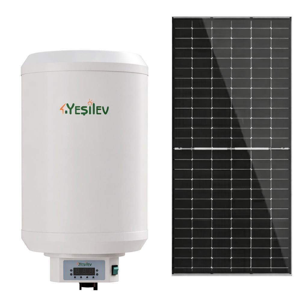 Yeşil Ev SOLAR Güneş paneli ile çalışan su ısıtıcı SUNBOİL BOYLER 80 Litre(Fiyata panel dahil değildir)