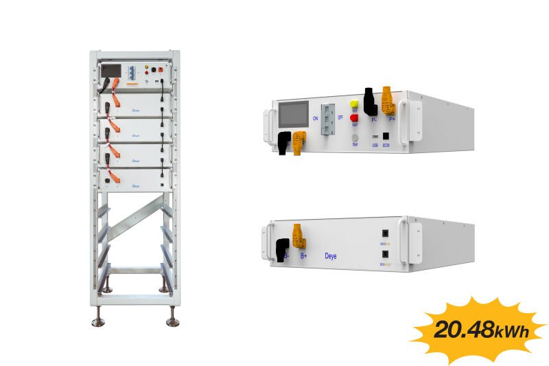 DEYE Yüksek Voltaj Lityum Akü 20.48 kWh