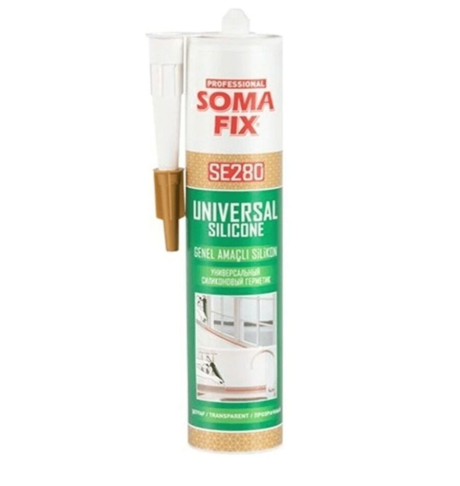 Somafix Üniversal Silikon Şeffaf 280gr