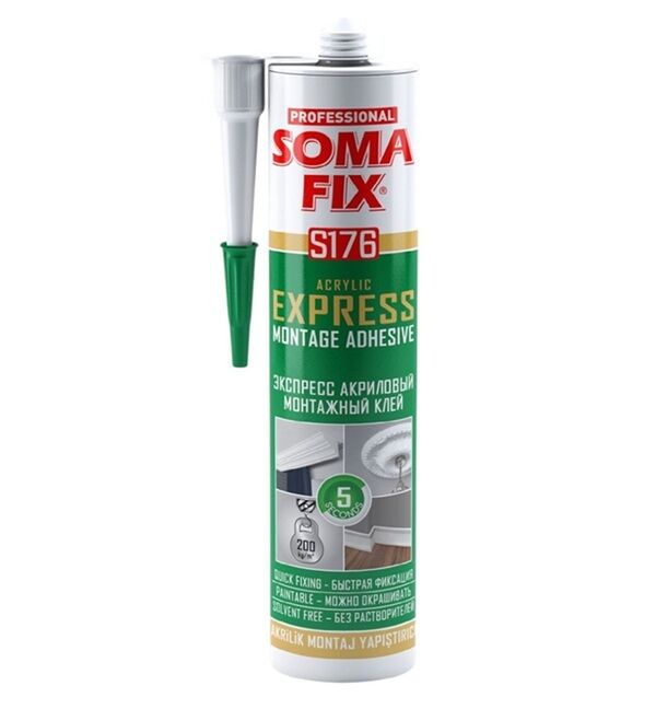 Somafix Akrilik Ekspres Montaj Yapıştırıcı 310ml