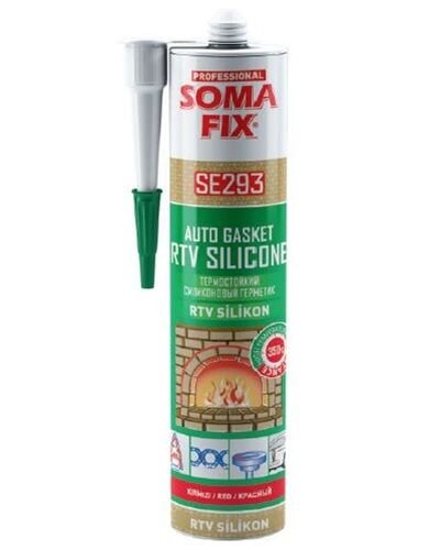 Somafix Rtv Yüksek Isı Silikonu Sıvı Conta Kırmızı 280gr