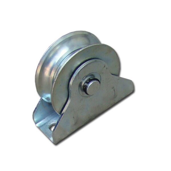 Tablalı Kapı Altı Makarası Takmatik Ray Tekeri Kepli 40mm