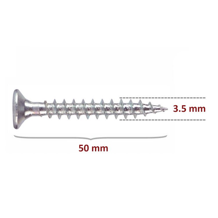 Sunta Vidası 3.5x50 (500 Adet)
