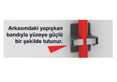 Mop Sap Tutucu Yapışkanlı ve Vidalanabilir