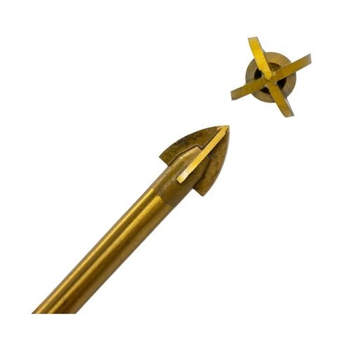 Titex Bits Saplı Cam Seramik Fayans Delme Matkap Ucu 12mm