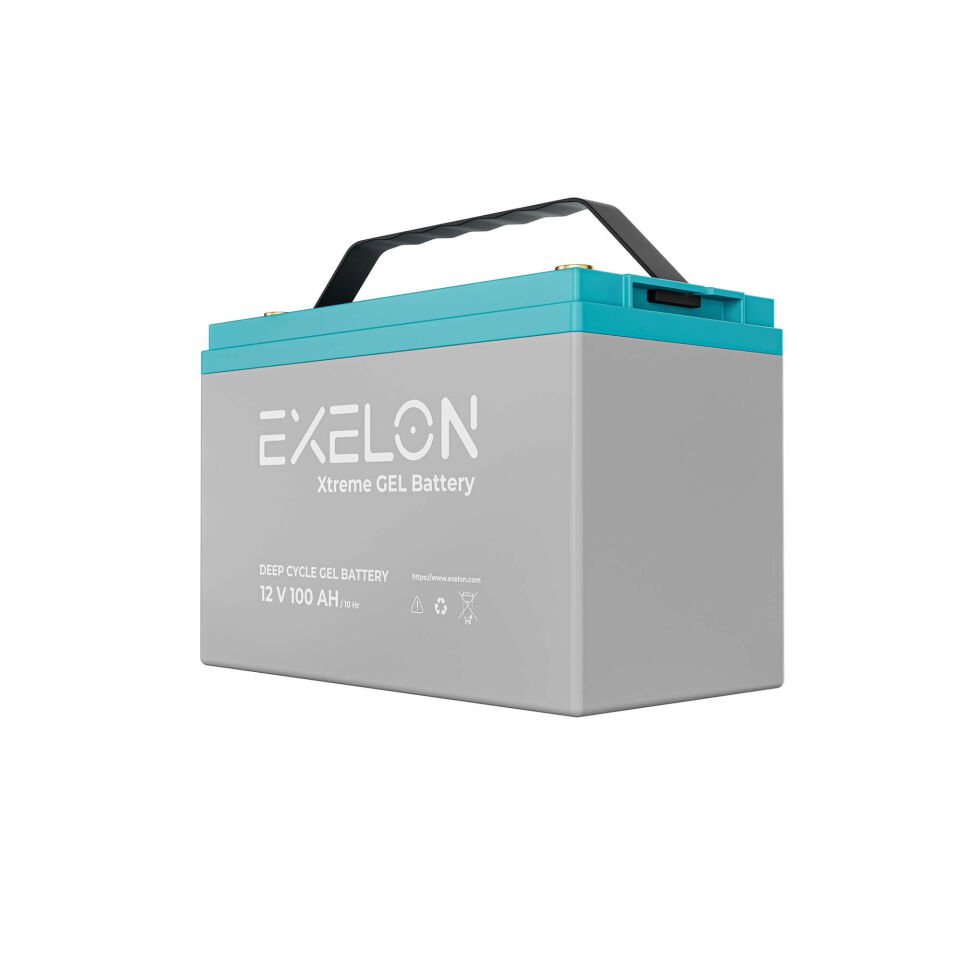 Exelon 100aH Solar Jel Akü