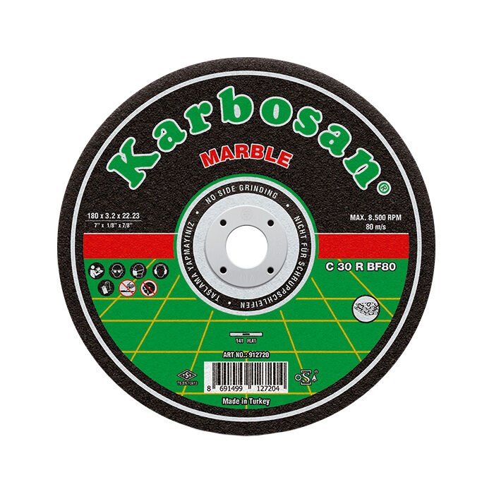 Karbosan Mermer Kesici Taş 180x3.2x22.23
