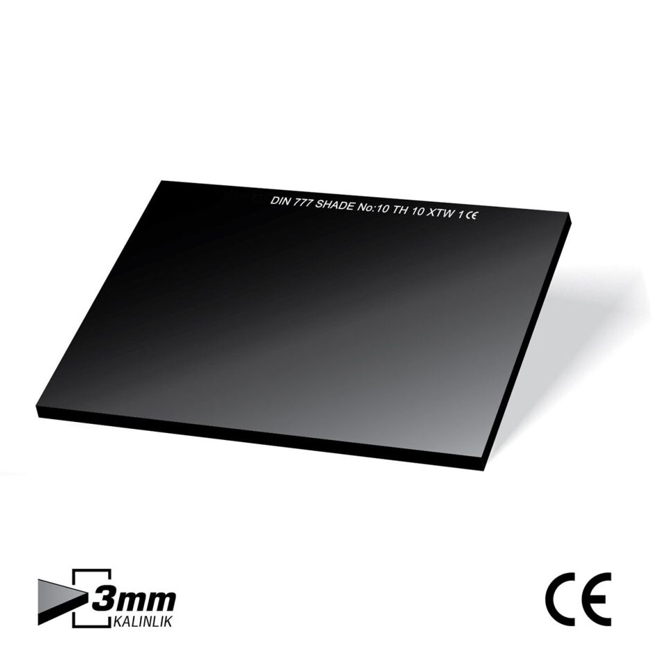 SGS Kaynak Maske Camı 80x110mm 777