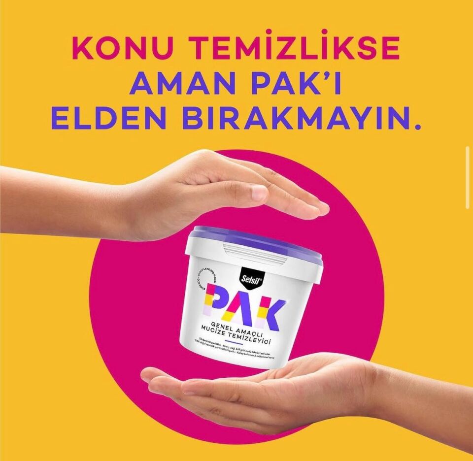 Selsil PAK Krem Genel Amaçlı Mucize Temizleyici 500gr