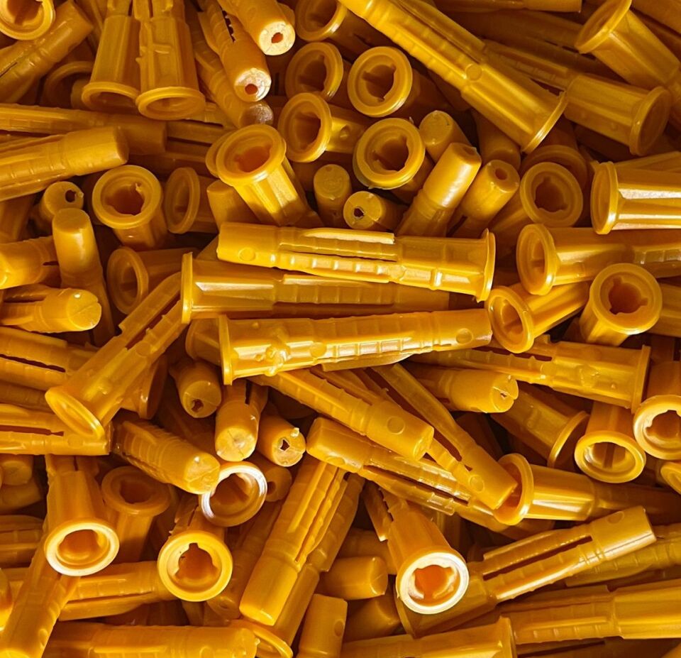 Plastik Roket Dübel 8mm 500 Adet