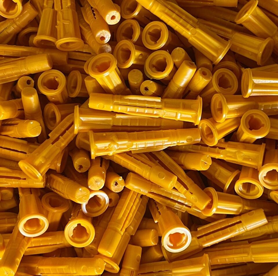 Plastik Roket Dübel 10mm 500 Adet