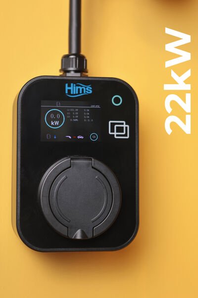Hims 22kW Kilitli Soketli Taşınabilir Araç Şarj Cihazı