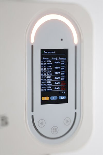 Hims 22kW Tip 2 Soketli 5m Kablolu Beyaz Smart Elektrikli Araç Şarj İstasyonu