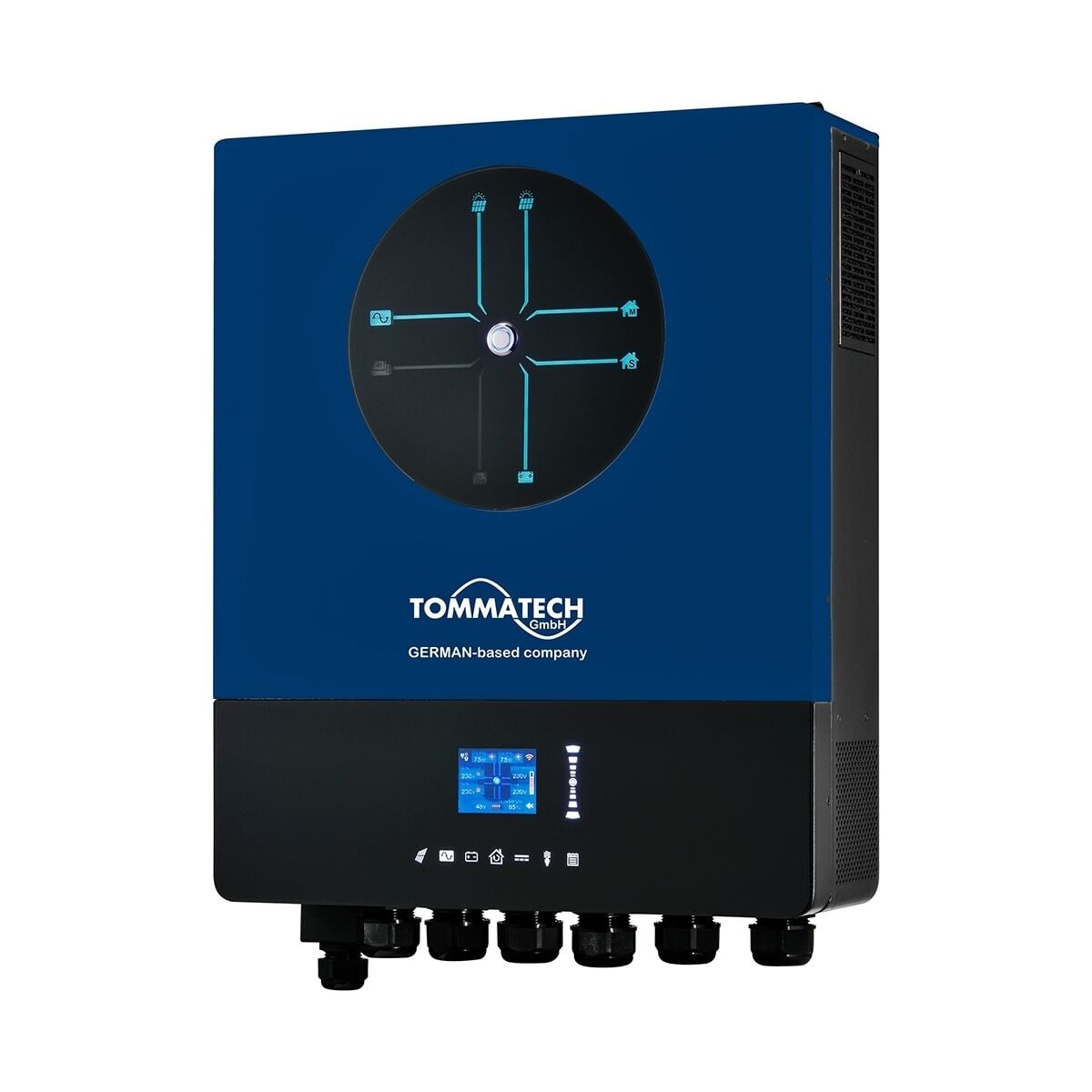 TommaTech® C PlusX Serisi 11K 48V Tek Faz Akıllı İnverter