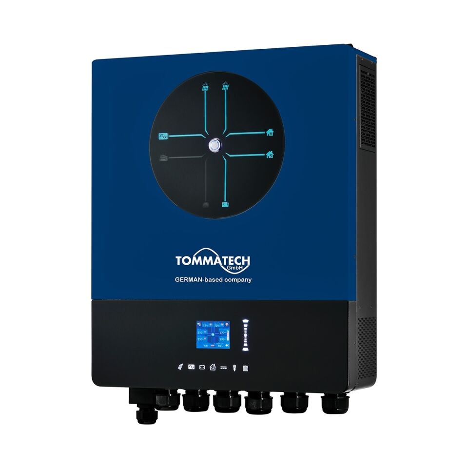 TommaTech® C PlusX Serisi 11K 48V Tek Faz Akıllı İnverter