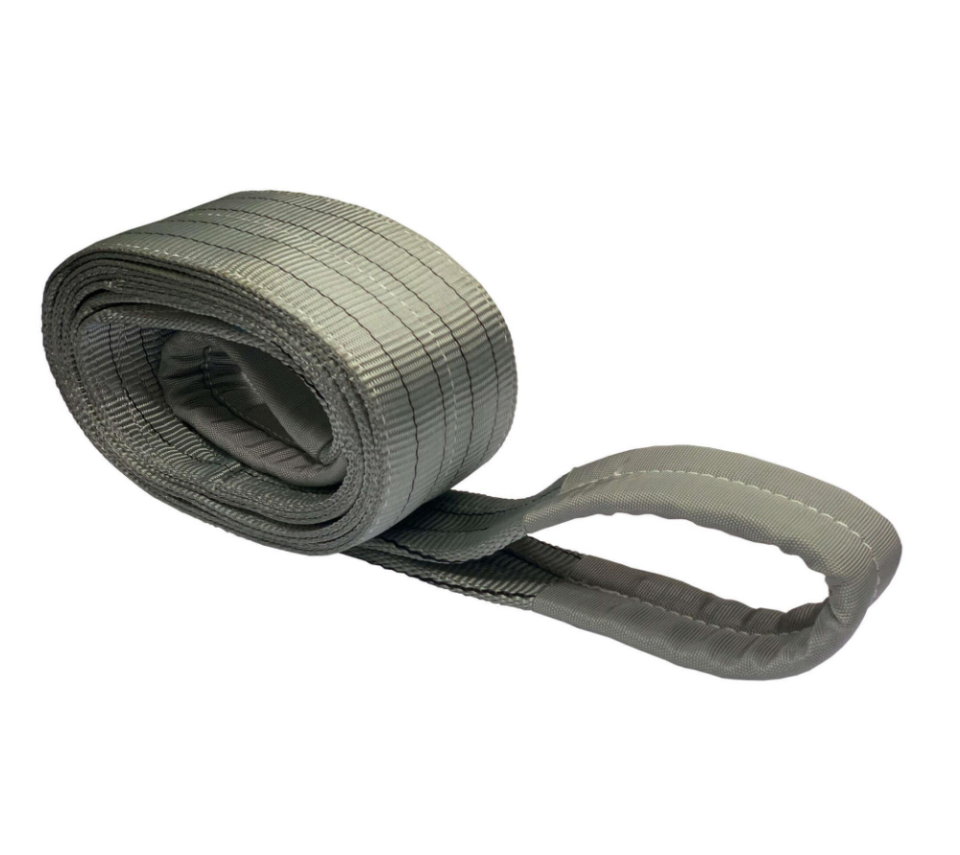 Polyester Sapan Yük Kaldırma 4 Ton x 6mt Gri