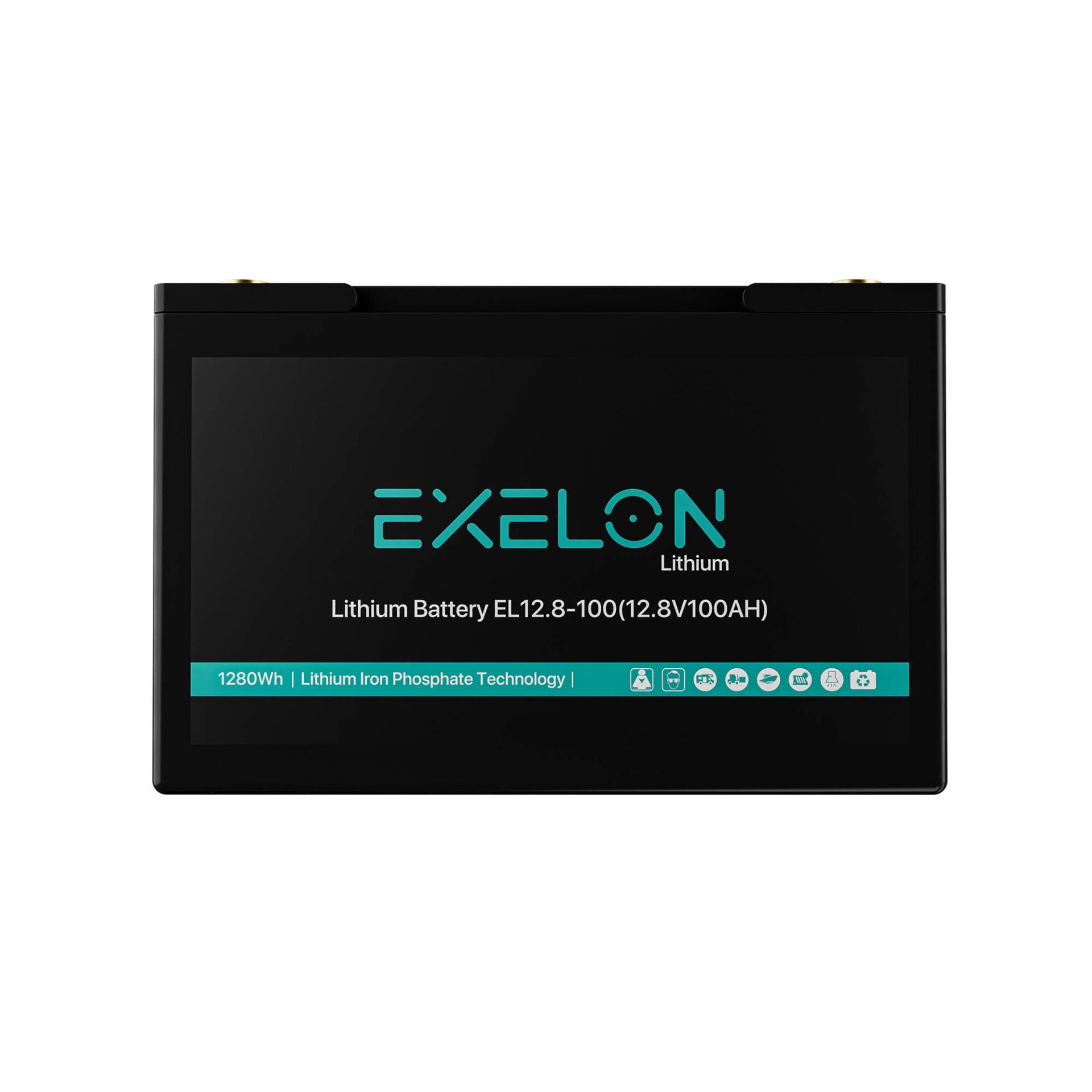 Exelon 12.8V 100 Ah Lityum Akü