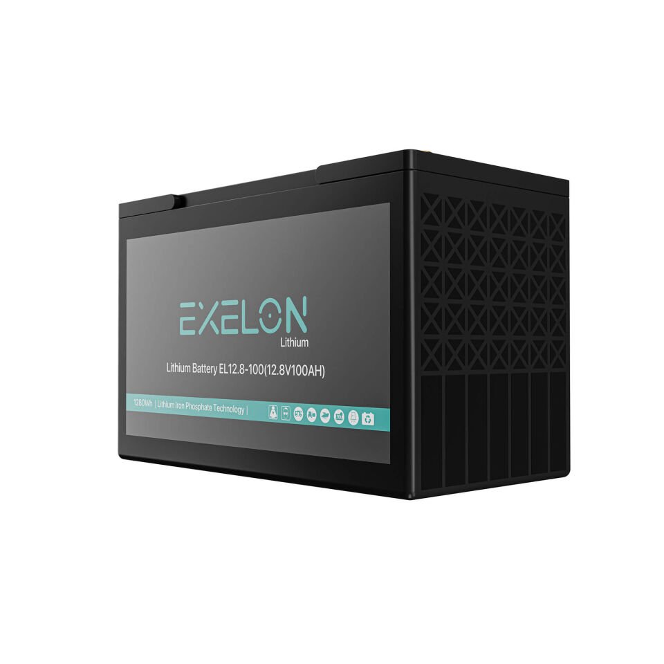 Exelon 12.8V 100 Ah Lityum Akü