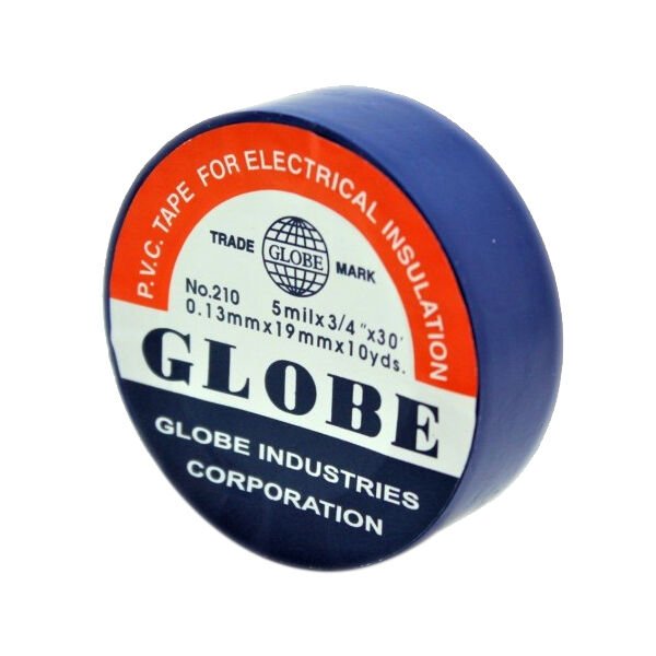 Globe Elektrikçi Bandı İzole Bant 19 x 10Yds Mavi