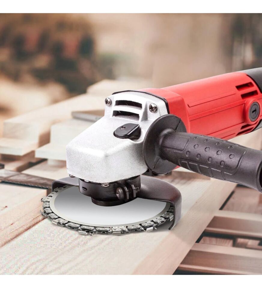 Zincirli Sunta Ahşap Kesme Daire Testere 115mm x 22mm