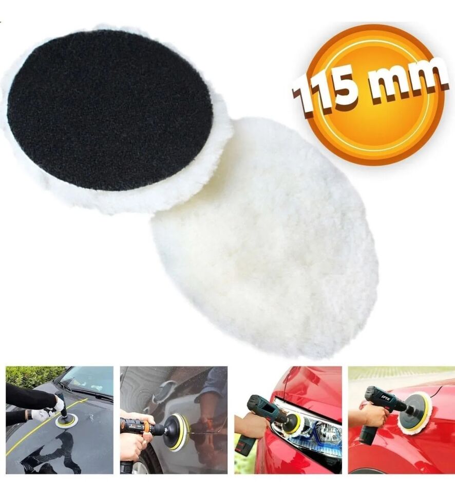 Pasta Polisaj Keçesi  Cırtlı Ped 115mm