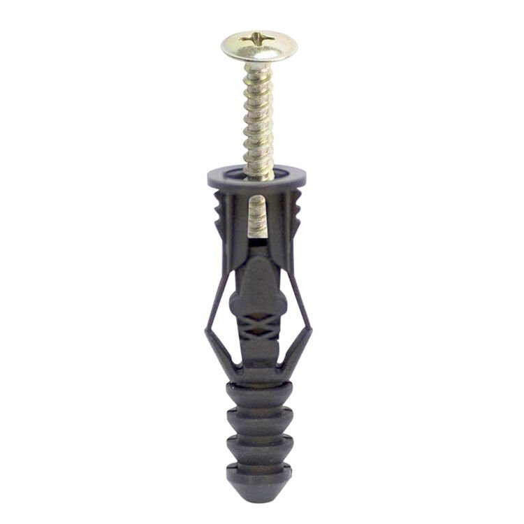 Plastik Sp Star Kalibre Takım Dübel Vida Dübel Set 8mm 100 Adet