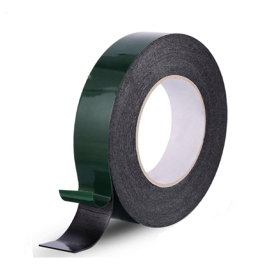 Çift Taraflı Eva Yeşil Köpük Bant 18mm 10mt
