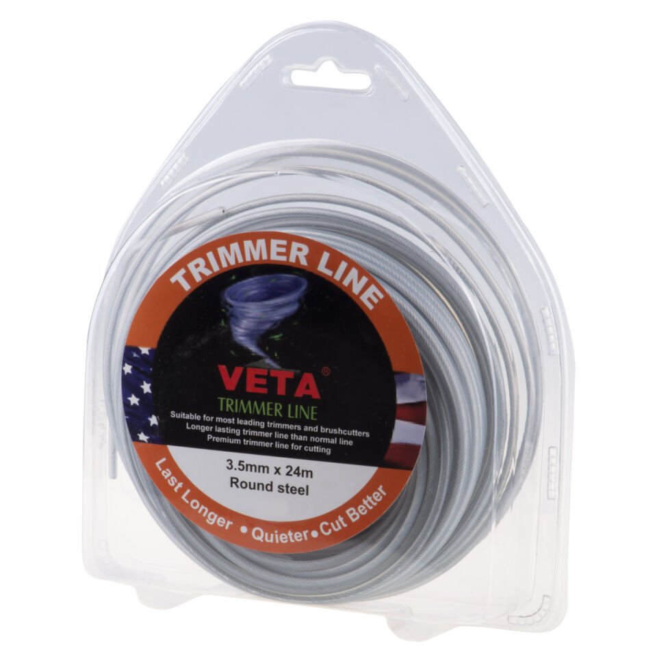 Veta Tırpan Misinası Çelik Telli 3.5mm x 24mt