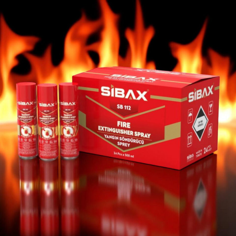 Sibax SB112 Yangın Söndürücü Sprey 1000ml