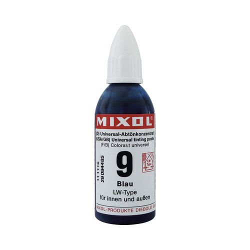 Mixol Renk Tüpü Mavi  No:9 - 20ml