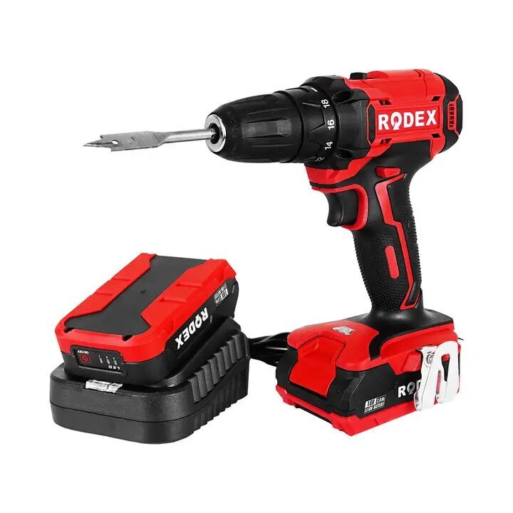 Rodex RDX3365 Akülü Şarjlı Vidalama Matkap 16.8V  2.0Ah