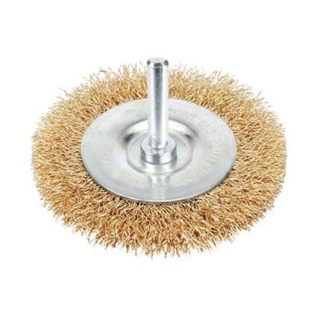 Dairesel Fırça Pimli Saçaklı 75mm