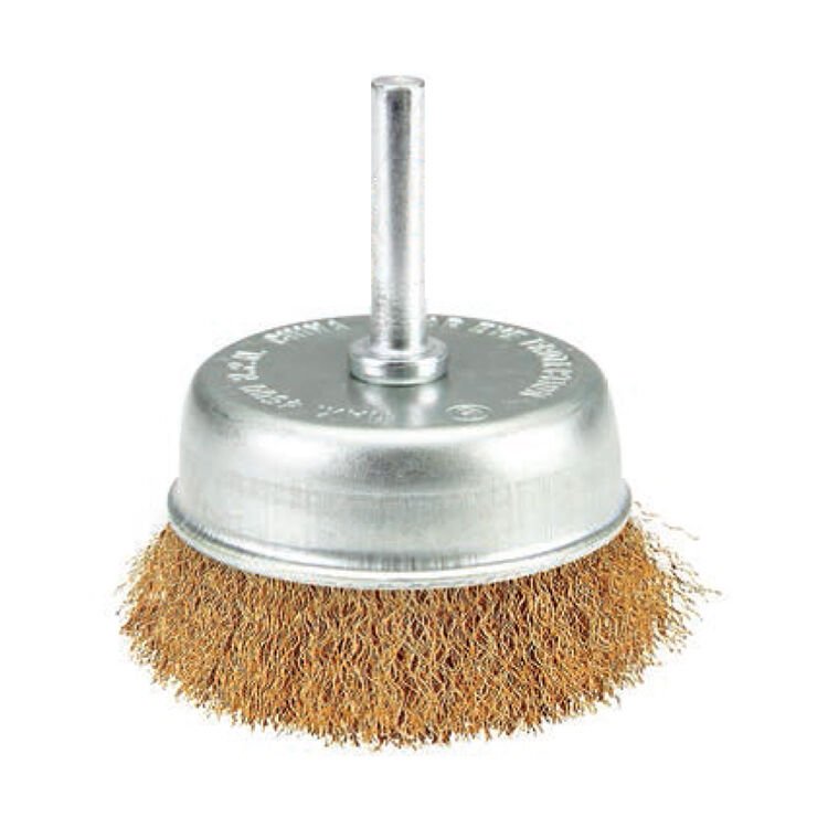 Çanak Tel Fırça Pimli Saçaklı 50mm