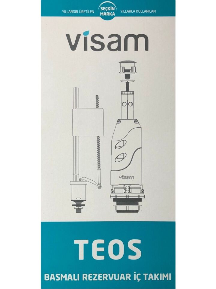 Visam Teos Rezervuar Basmalı İç Takımı Zeplin Flatörlü