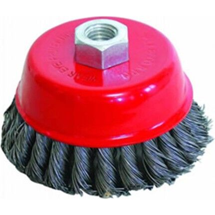 Çanak Tel Fırça Burgulu 65mm
