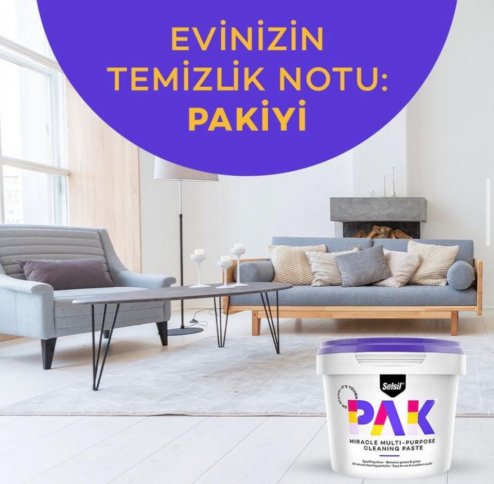 Selsil PAK Krem Genel Amaçlı Mucize Temizleyici 500gr (12AD)