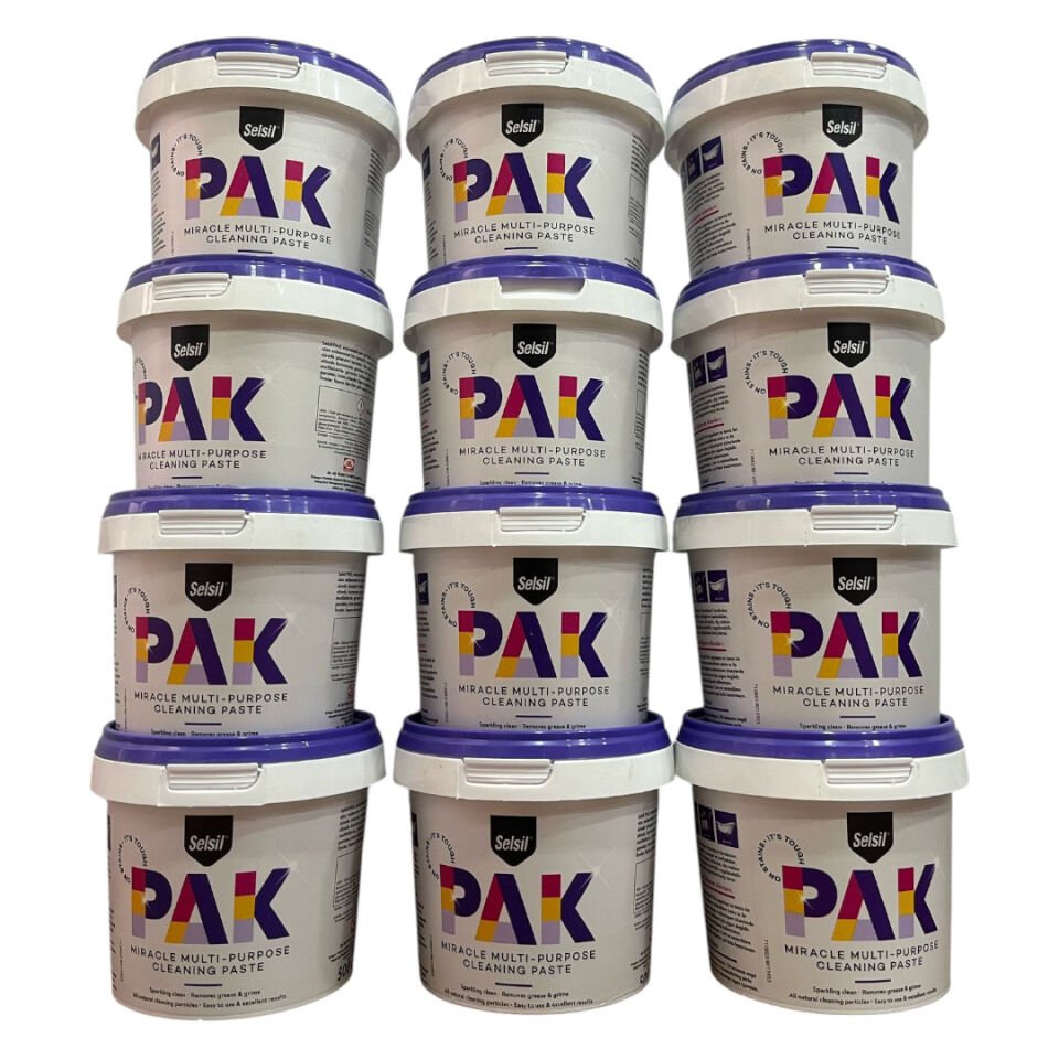 Selsil PAK Krem Genel Amaçlı Mucize Temizleyici 500gr (12AD)