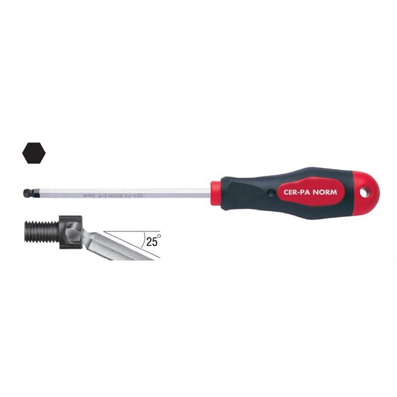 Cer-pa Prosoft Ballpoint Uçlu Tornavida 6x100