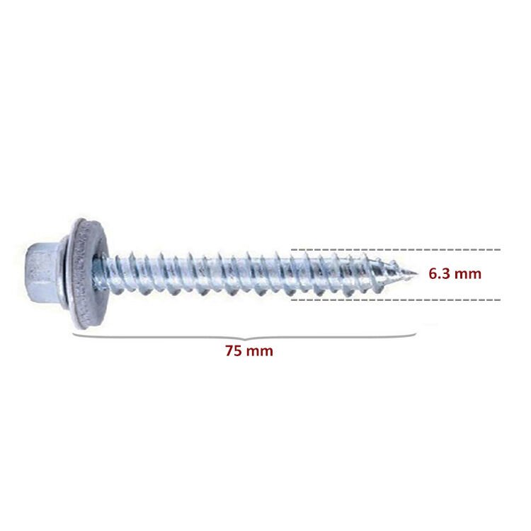 Ahşap Çatı Vidası 6.3x75mm Betofast