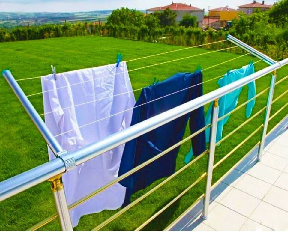 Alüminyum Balkon Çamaşırlığı Kurutma Askısı Çamaşırlık