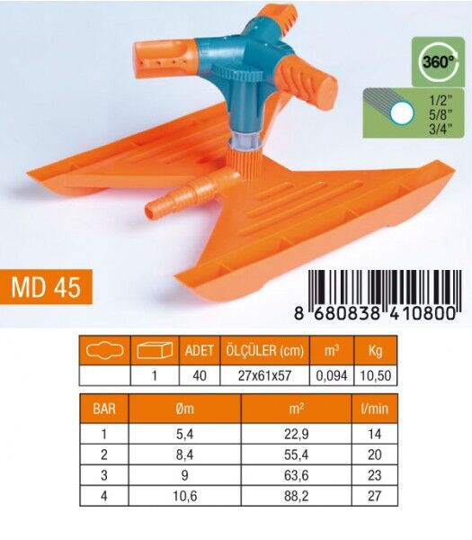 Medalyan Sehpalı Turbo Sprink 3 Lü
